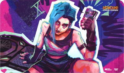 Playmat Riftbound Origins UVS Jinx Art