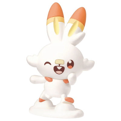 Poke Peace Scorbunny Doll Balloon