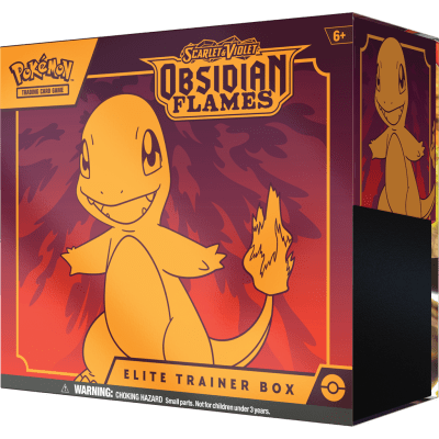 Elite Trainer Box Pokémon TCG: Obsidian Flames Inglés1