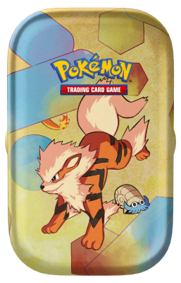 Mini Tin Pokémon TCG: Escarlata y Púrpura 151 Español1