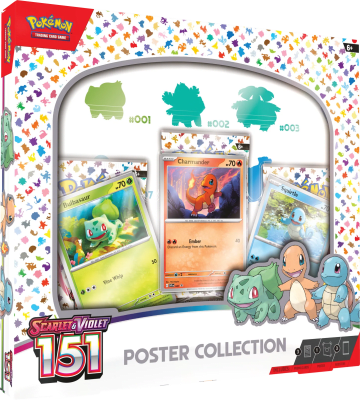 Pokemon TCG: Scarlet & Violet 151 Poster Collection Inglés