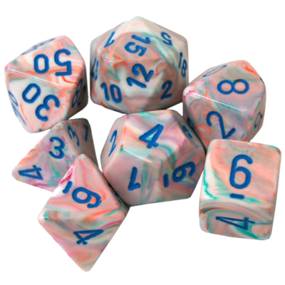 Chessex 7-Die Set Mini Festive1