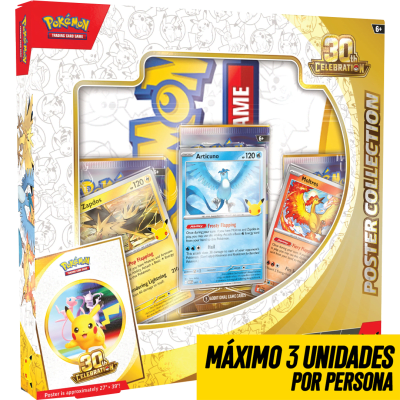 PREVENTA Poster Collection Pokemon TCG: 30th Celebration1