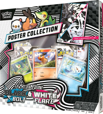 Poster Collection Pokémon TCG: Black Bolt & White Flare