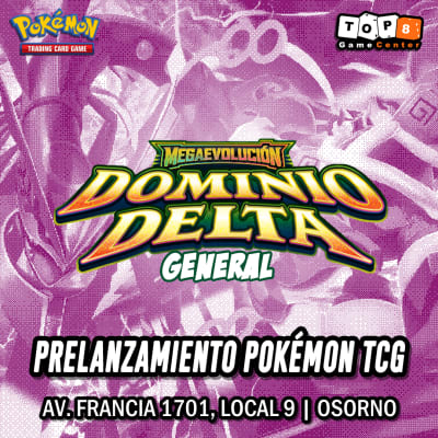 Prelanzamiento Pokémon TCG: Dominio Delta Osorno 24 de Octubre1