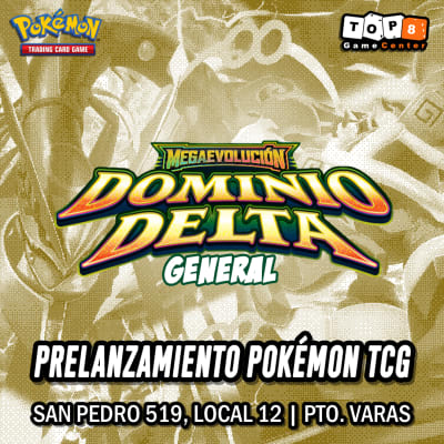 Prelanzamiento Pokémon TCG - Dominio Delta Pto. Varas 24 de Octubre