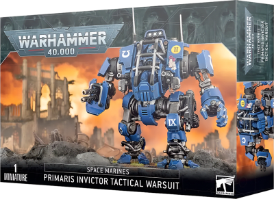 Space Marines: Primaris Invictor Tactical Warsuit