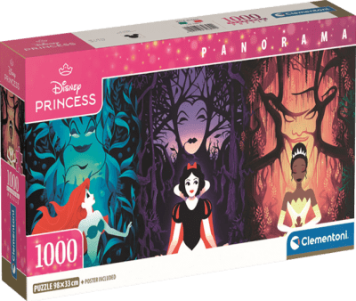 Puzzle Clementoni 1000 Piezas Disney Princess (Princess & Villains)1
