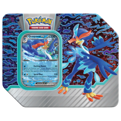 Pokemon TCG: Paldea Partners Tin Inglés (Quaquaval ex)1