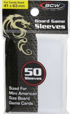 Protectores BCW Mini American 41x63 mm