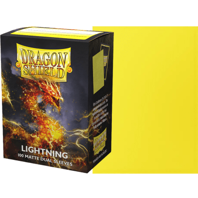 Protectores Dragon Shield Standard Dual Matte: Lightning