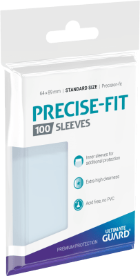 Protectores Precise Fit Standard Ultimate Guard Transparent 100