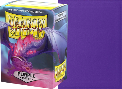 Protectores Dragon Shield Standard Matte: Purple