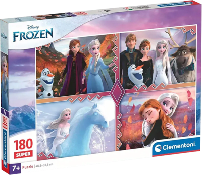 Puzzle Clementoni 180 Piezas Disney (Frozen)