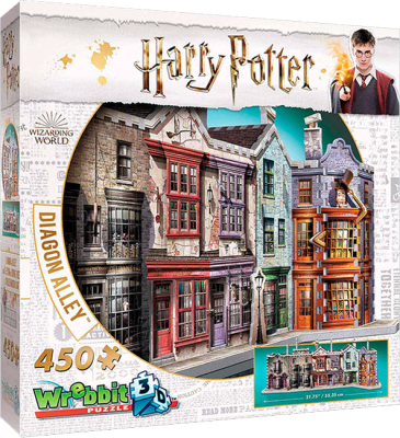 Puzzle 3D Wrebbit Harry Potter: Diagon Alley1