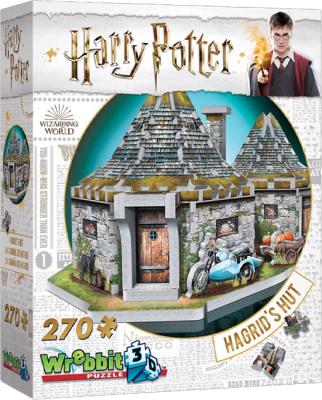 Puzzle 3D Wrebbit Harry Potter: Hagrid's Hut1