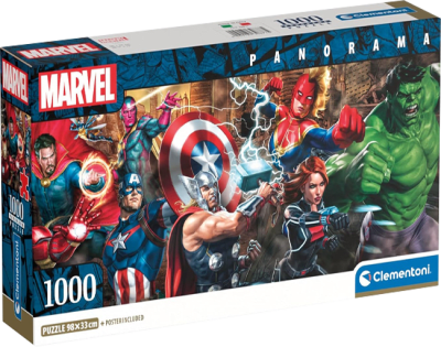 Puzzle Clementoni 1000 Piezas MARVEL (Avengers)1
