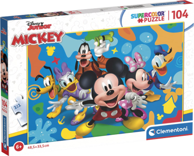 Puzzle Clementoni 104 Piezas Disney Junior (Mickey and Friends 1)1
