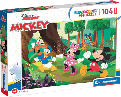 Puzzle Clementoni 104 Piezas Disney Junior (Mickey and Friends 2)1