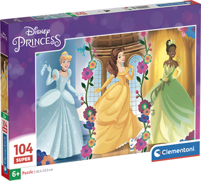 Puzzle Clementoni 104 Piezas Disney Princess (Disney Princess 1)1