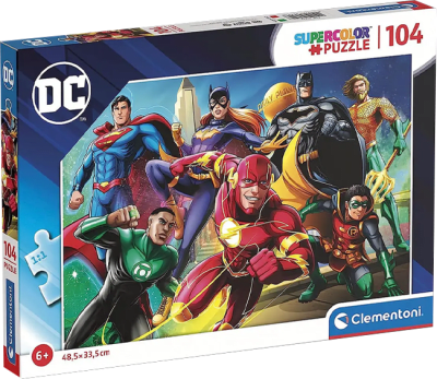 Puzzle Clementoni 104 Piezas (Justice League 1)