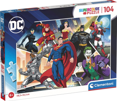 Puzzle Clementoni 104 Piezas (Justice League 2)