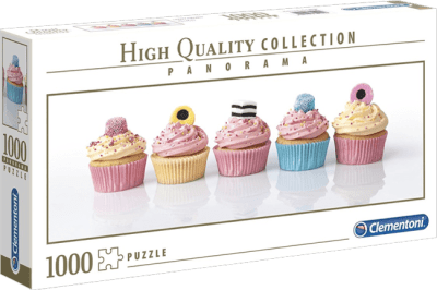 Puzzle Clementoni High Quality Collection 1000 Piezas (Licorice Cupcakes)1