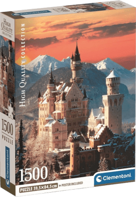 Puzzle Clementoni High Quality Collection 1500 Piezas (Neuschwanstein)1