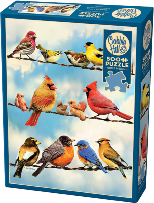 Puzzle Cobble Hill 500 Piezas (Birds on a Wire)1