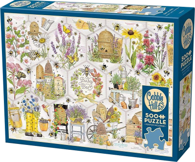 Puzzle Cobble Hill 500 Piezas (Busy as a Bee)