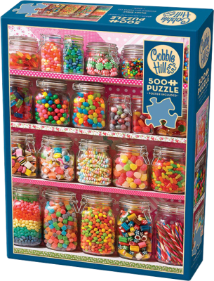 Puzzle Cobble Hill 500 Piezas (Candy Shelf)