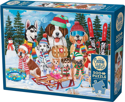 Puzzle Cobble Hill 500 Piezas (Snow Day!)1