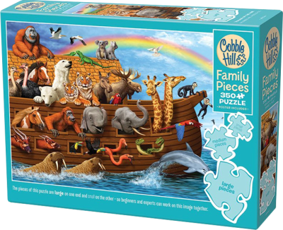 Puzzle Cobble Hill Family Pieces 350 Piezas (Voyage of the Ark)1