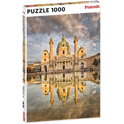 Puzzle Piatnik 1000 Piezas (Karlskirche Vienna, Austria)1