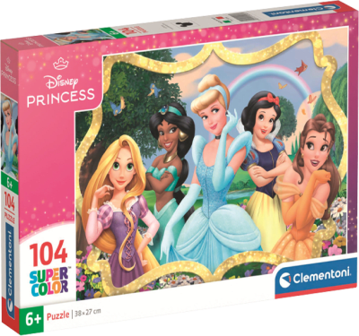 Puzzle Clementoni 104 Piezas Disney Princess (Disney Princess 3)1