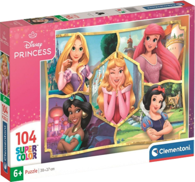 Puzzle Clementoni 104 Piezas Disney Princess (Disney Princess 2)1