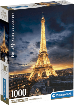 Puzzle Clementoni High Quality Collection 1000 Piezas (Tour Eiffel)1