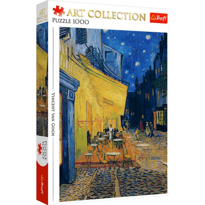 Puzzle Trefl 1000 Piezas Art Collection (Café Terrrace at Night, Van Gogh)1