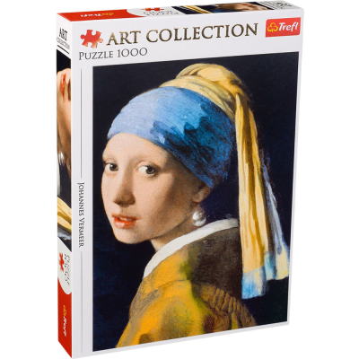 Puzzle Trefl 1000 Piezas Art Collection (Girl with a pearl earring, Johannes Vermeer)1