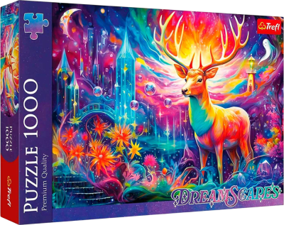 Puzzle Trefl 1000 Piezas Dream Scapes (Mystical Deer)1