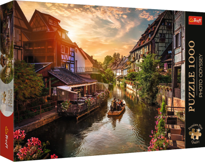 Puzzle Trefl 1000 Piezas Premium Plus Quality (Little Venice in Colmar, France)1