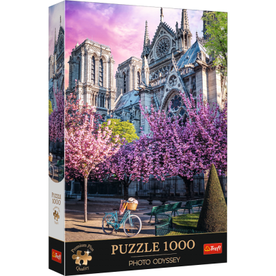 Puzzle Trefl 1000 Piezas Premium Plus Quality (Notre-Dame Cathedral of Paris)1