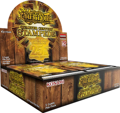 Caja de Sobres Yu Gi-Oh!: Quarter Century Stampede1