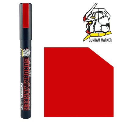 Marcador Gundam Marker GM07 Red (Alcohol-Based)