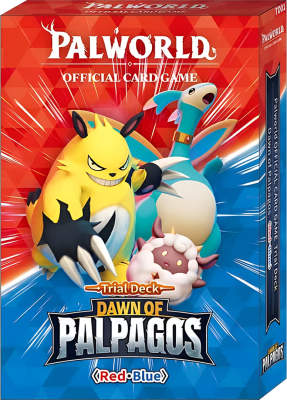 Trial Deck Palworld OCG: Dawn of Palapagos Red - Blue1