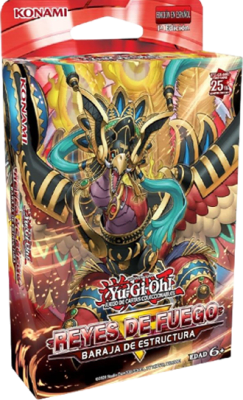 Baraja de Estructura Yu-Gi-Oh!: Reyes de Fuego Español1