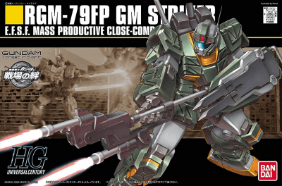 Model Kit Bandai Hobby HGUC: RGM-79FP GM Striker1