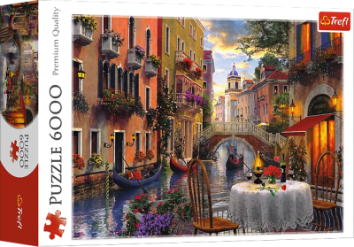 Puzzle Trefl 6000 Piezas (Romantic Supper)1