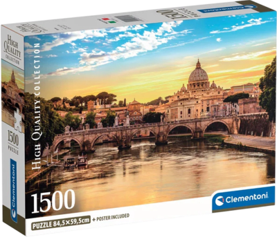 Puzzle 1500 Piezas HQC Clementoni Rome