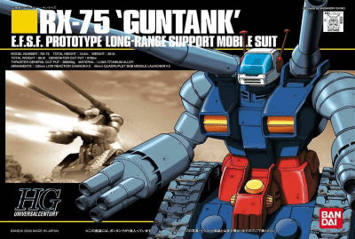 Model Kit Bandai HG: RX-75 Guntank